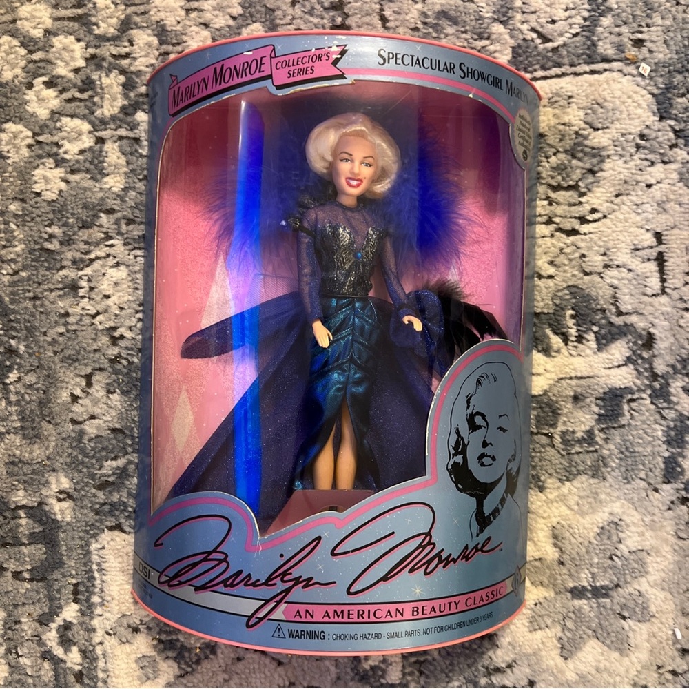 1993 Marilyn Monroe Spectacular Showgirl Collector's Series Doll NEW VINTAGE